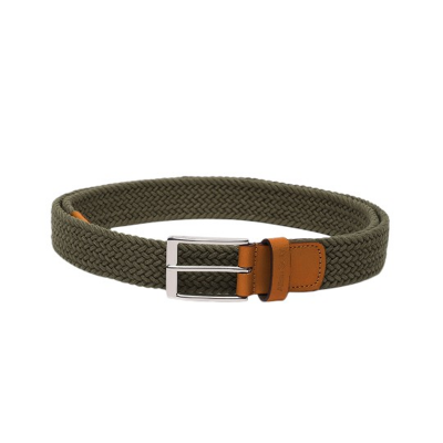 Men Woven Design Stretchable Belt