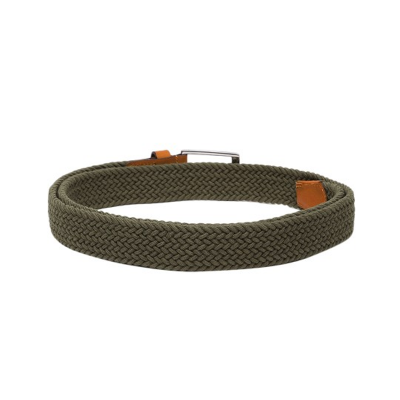 Men Woven Design Stretchable Belt