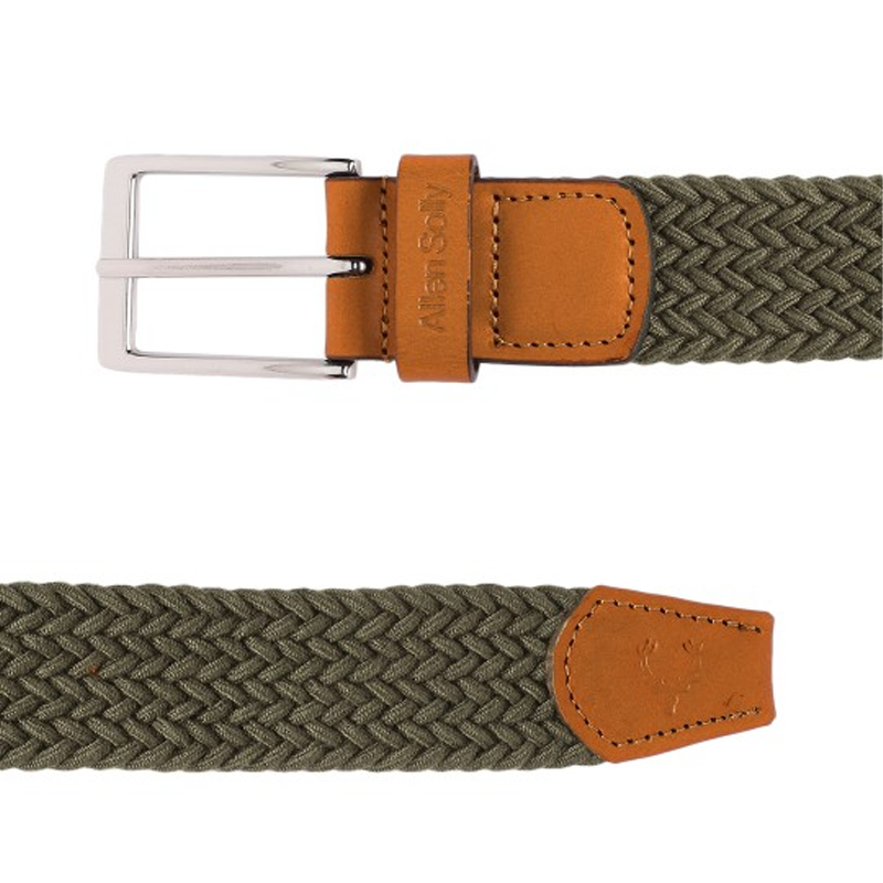 Men Woven Design Stretchable Belt