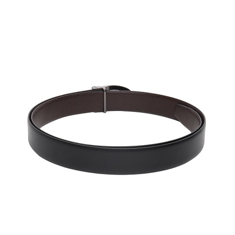 Men Textured Reversible Formal Belt